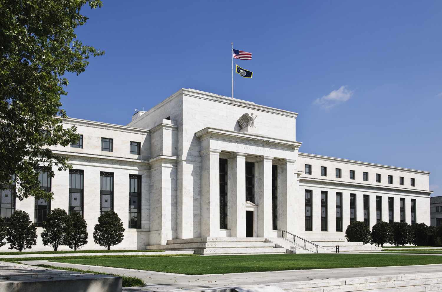 The Federal Reserve building in Washington