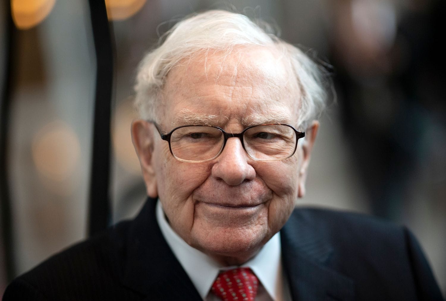 Berkshire Hathaway CEO Warren Buffett at the company's 2019 annual shareholders meeting.