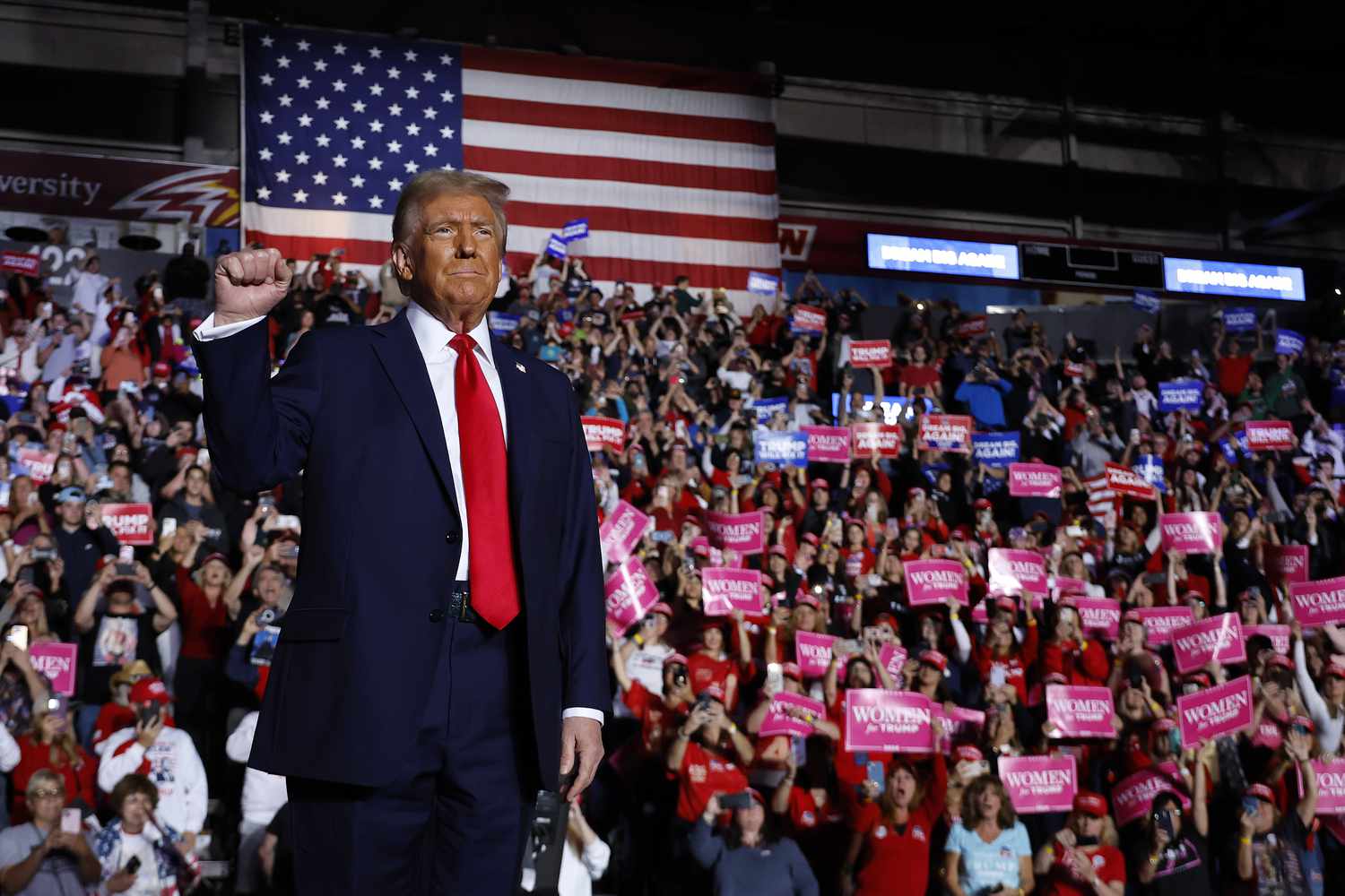 President-Elect Donald Trump in Pennsylvania earlier this week. 