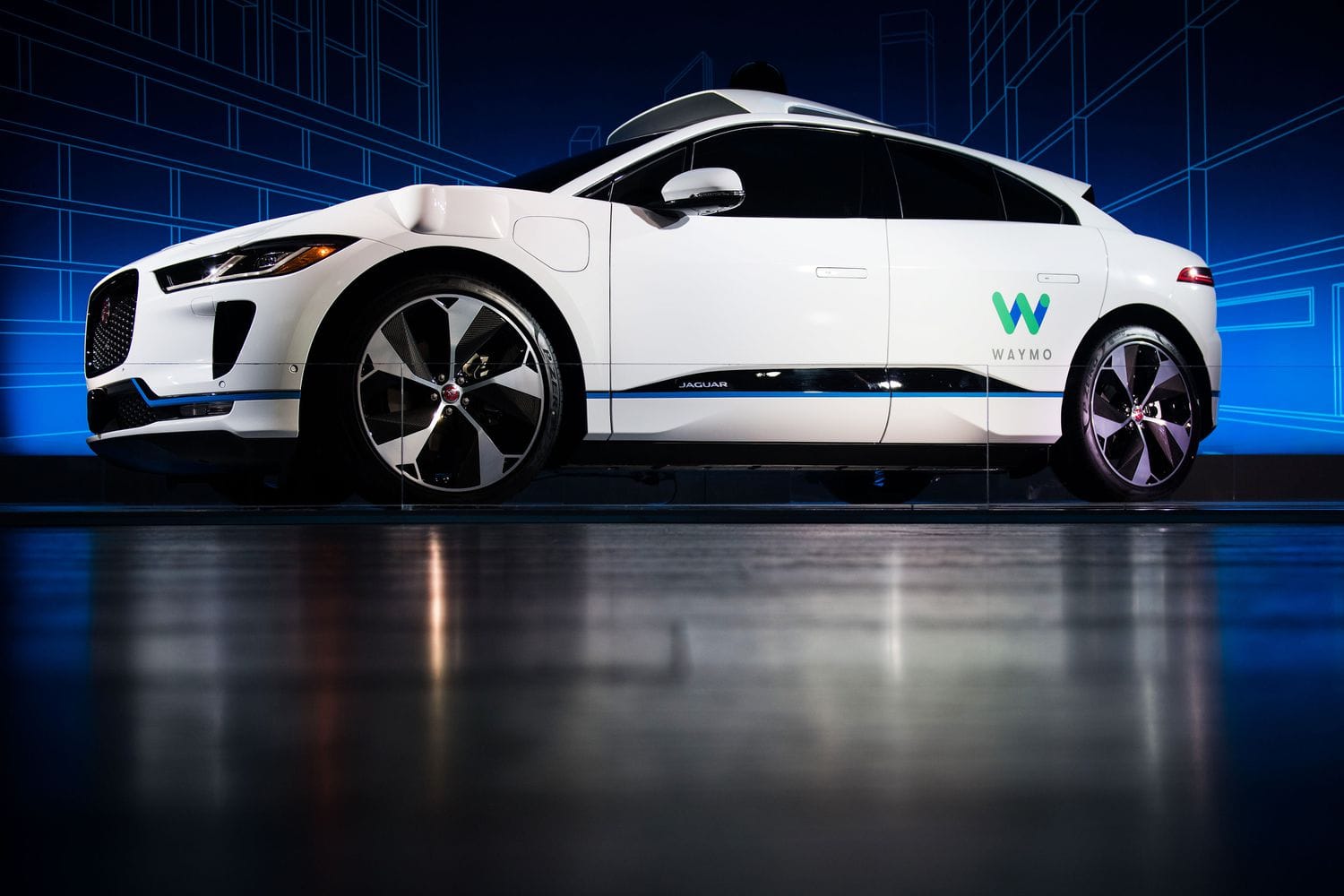 Waymo Jaguar I-Pace EV