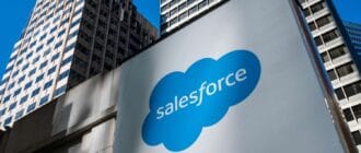 639b76daae1f8a365af5bd9bf5199eb8 - S&P Gains and losses today: The stock of Salesforce is booming as its AI offering impresses.