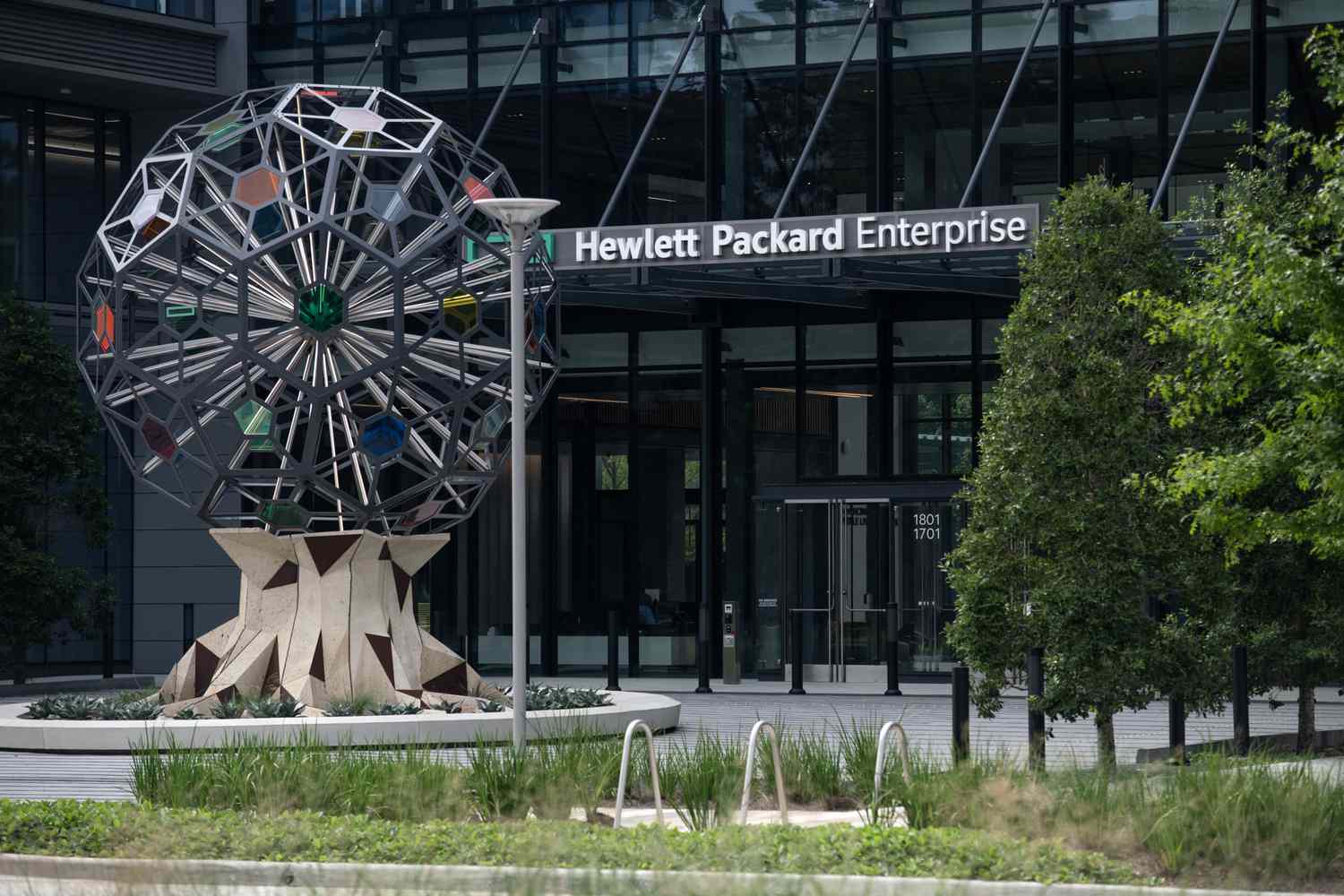 Hewlett Packard Enterprise headquarters in Spring, Texas. 