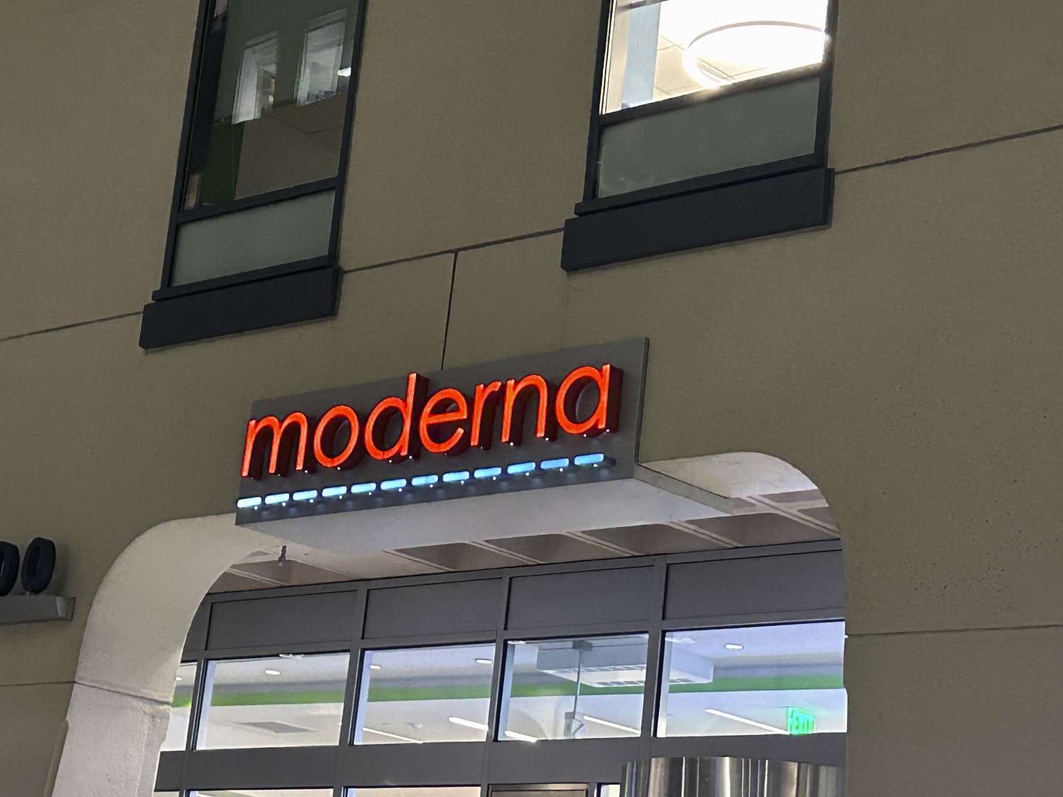 Moderna headquarters in Cambridge, Massachusetts