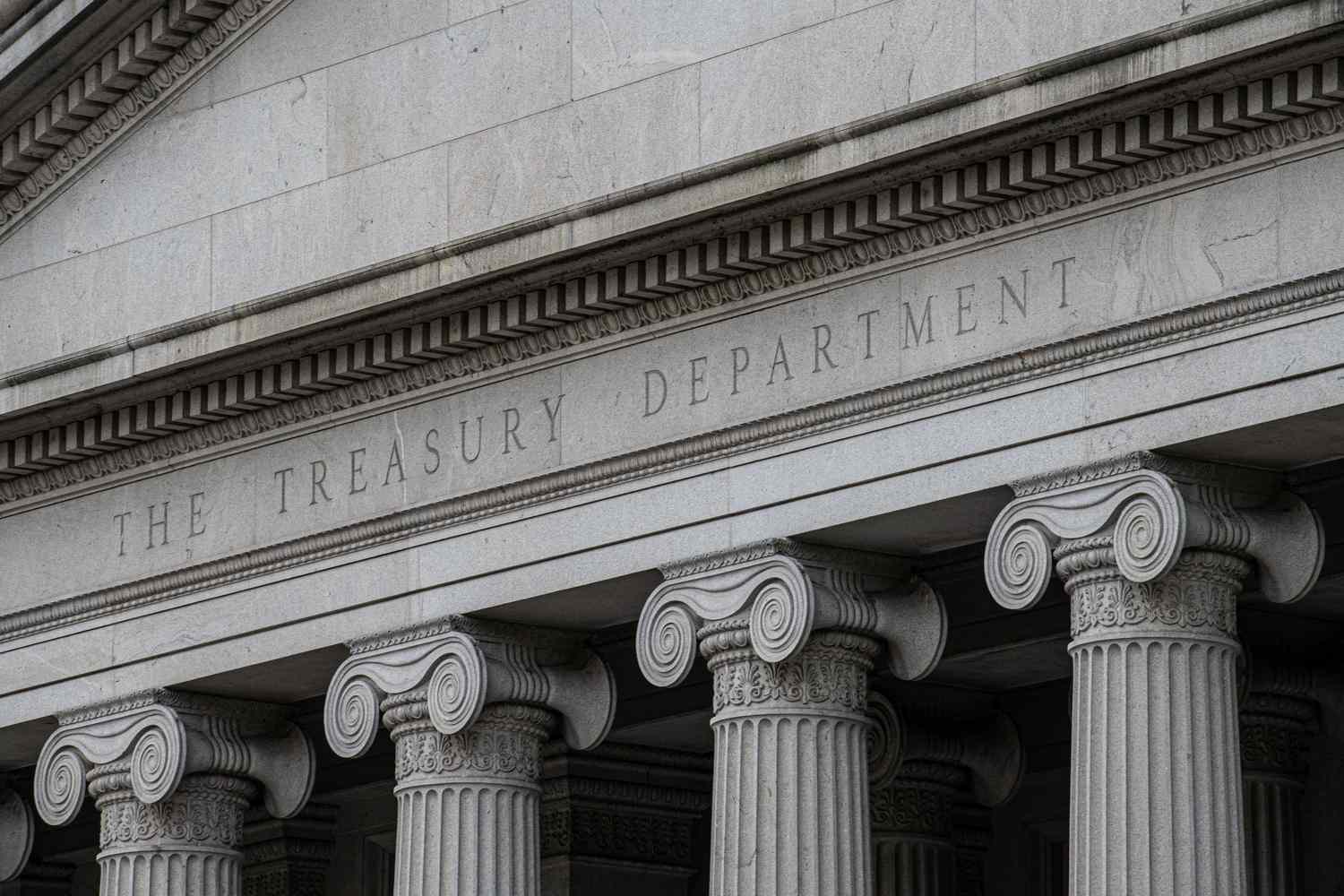 U.S. Treasury Department headquarters in Washington, D.C.