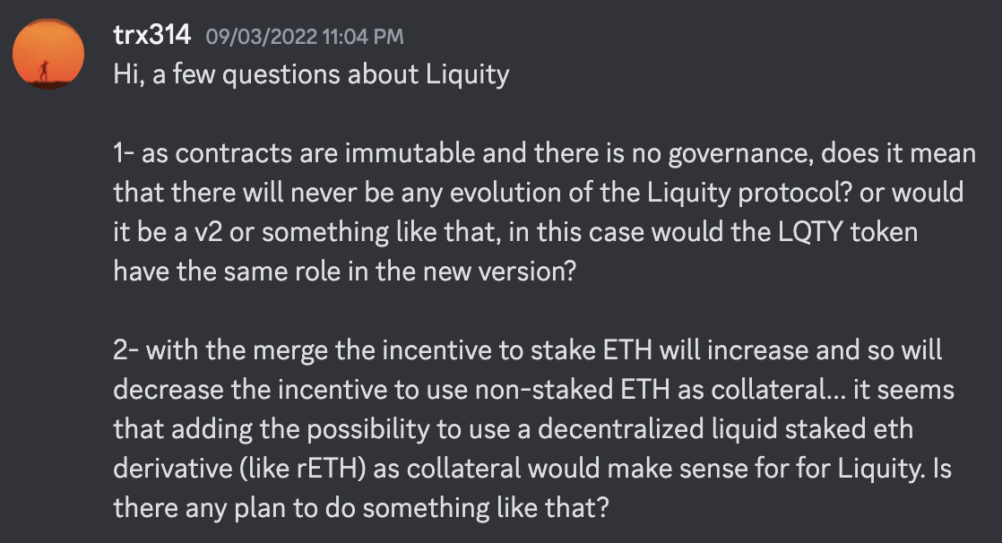 87bf1e56b3b5b4acd417f436593be5f0 - Liquity wants to improve safety with staked ether