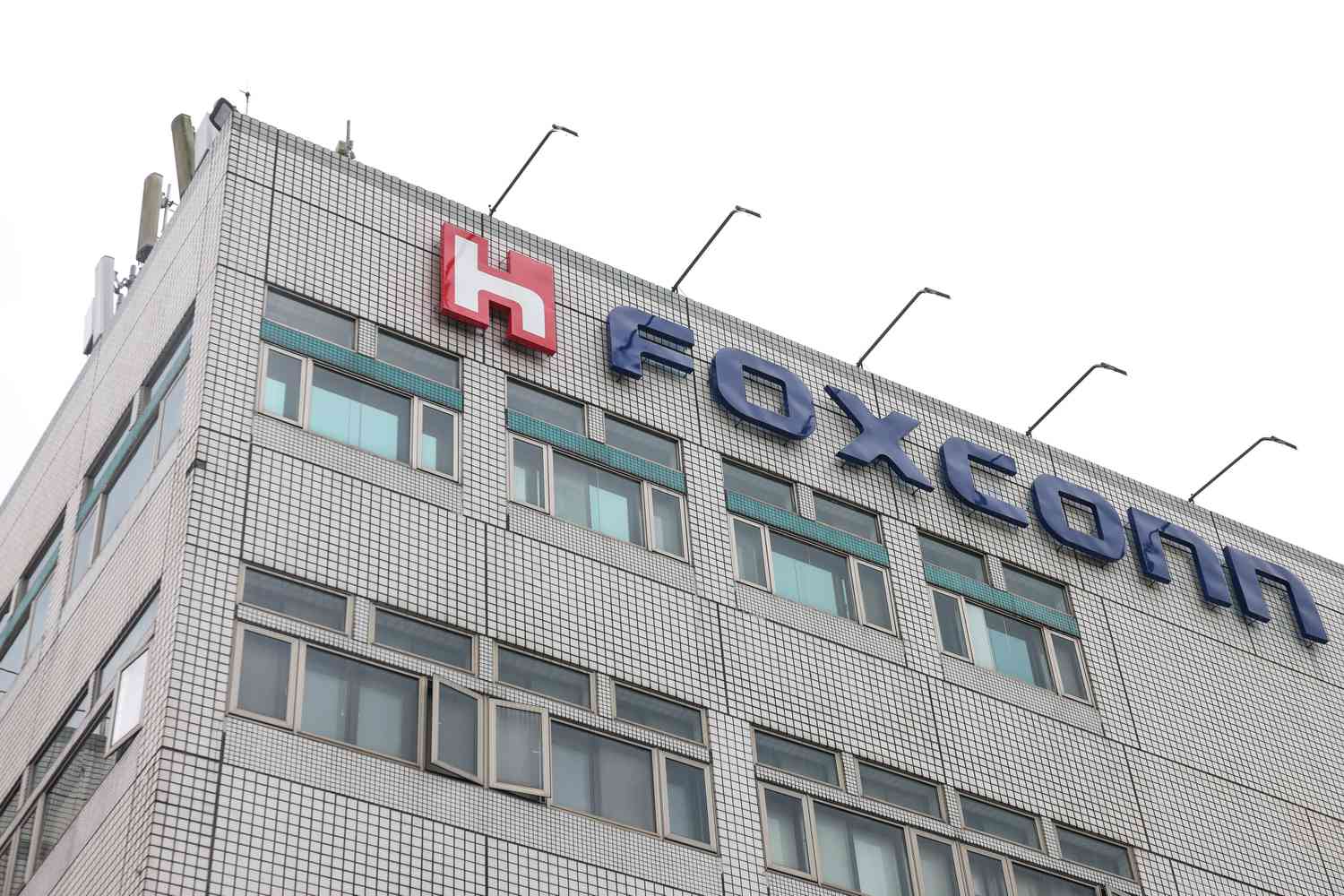 Taipei, Taiwan headquarters of Hon Hai Precision Industry, also known as Foxconn.