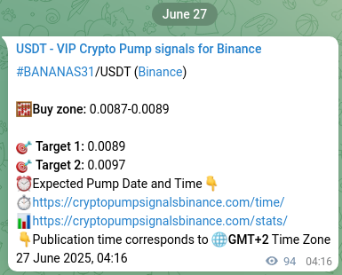 Crypto market signal proof: Coin pump on Binance, 27 June 2025, 08:09 Crypto market signal proof: Coin pump on Binance, 27 June 2025, 08:09
