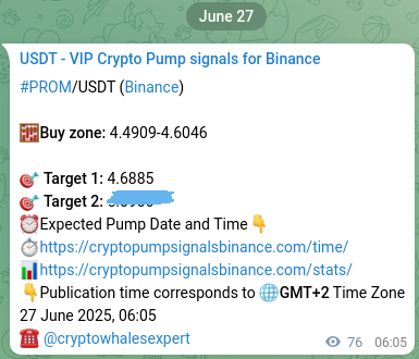 See the verification image for Coin pump signal on Binance at 27 June 2025, 09:14 Verification image for Coin pump signal on Binance at 27 June 2025, 09:14
