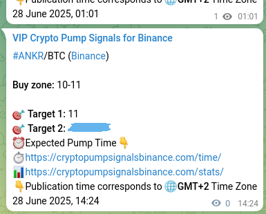 Authenticated proof of ANKR's pump signal on Binance at 28 June 2025, 14:27 Crypto pump signal analytics for ANKR on Binance, 28 June 2025, 14:27