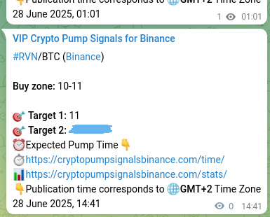 Check out the Binance pump signal proof for RVN on 28 June 2025, 14:44 Crypto market signal proof: RVN pump on Binance, 28 June 2025, 14:44
