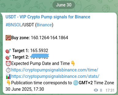 Explore the BNSOL pump signal verification from Binance, timestamp: 30 June 2025, 17:45 BNSOL pump signal verification from Binance, timestamp: 30 June 2025, 17:45