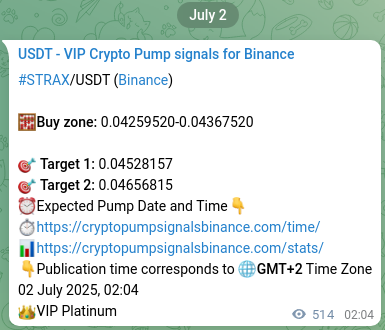 See the verification image for STRAX pump signal on Binance at 02 July 2025, 16:20 Verification image for STRAX pump signal on Binance at 02 July 2025, 16:20