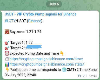 Explore the LQTY pump signal verification from Binance, timestamp: 07 July 2025, 00:36 LQTY pump signal verification from Binance, timestamp: 07 July 2025, 00:36