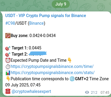 Watch the live proof of C98 pump signal on Binance, 09 July 2025, 13:37 Live proof of C98 pump signal on Binance, 09 July 2025, 13:37