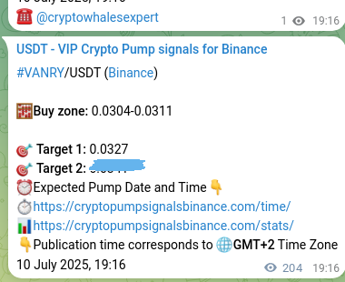 View the trading signal verification for VANRY pump from Binance, 11 July 2025, 00:56 Trading signal verification: VANRY pump from Binance, 11 July 2025, 00:56