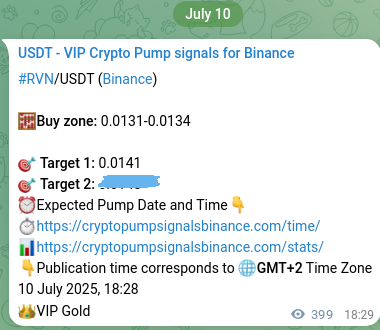 Authenticate the market signal for RVN on Binance at 11 July 2025, 05:33 Market signal authentication: RVN on Binance at 11 July 2025, 05:33