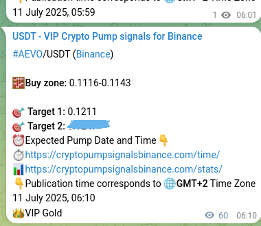 Crypto trading signal proof: AEVO pump on Binance, 11 July 2025, 07:30 Crypto trading signal proof: AEVO pump on Binance, 11 July 2025, 07:30