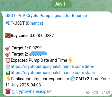 Binance exchange signal proof for DF, 11 July 2025, 17:16 Binance exchange signal proof for DF, 11 July 2025, 17:16