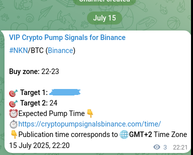 Trading signal proof: NKN pump from Binance, 15 July 2025, 22:25 Trading signal proof: NKN pump from Binance, 15 July 2025, 22:25