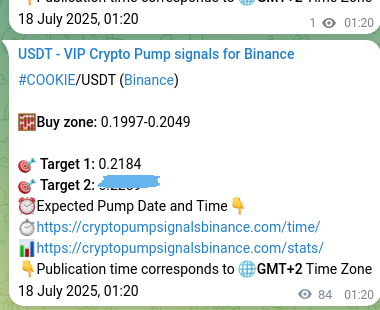 Binance pump signal proof for RPL on 18 July 2025, 03:41