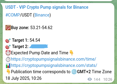 Real-time verification of EPIC pump signal on Binance, 18 July 2025, 14:27
