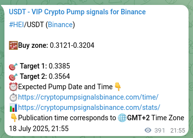Confirm the Binance trading signal for HEI pump, 19 July 2025, 08:48 Binance trading signal confirmation for HEI pump, 19 July 2025, 08:48