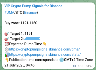 Explore the UMA pump signal verification from Binance, timestamp: 21 July 2025, 07:44 Pump validation: UMA signal confirmation on Binance, 21 July 2025, 07:44