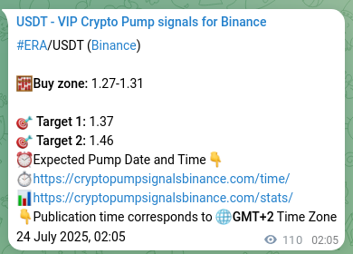 Binance trading signal proof for ERA pump, 24 July 2025, 05:06 Binance trading signal proof for ERA pump, 24 July 2025, 05:06