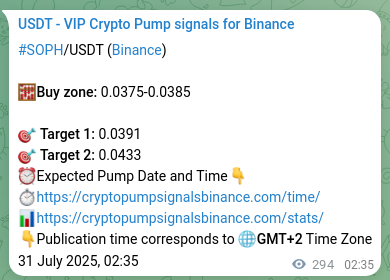 Verify outcome metrics: SOPH signal performance data on Binance, 31 July 2025, 10:41 Alpha verification: SOPH signal profitability proof on Binance, 31 July 2025, 10:41