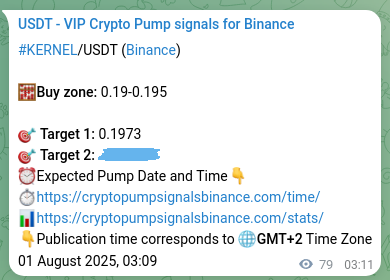 Market signal verification: KERNEL on Binance at 01 August 2025, 05:19 Market signal verification: KERNEL on Binance at 01 August 2025, 05:19