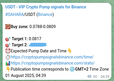 See the verification image for SAHARA pump signal on Binance at 01 August 2025, 06:51 Verification image for SAHARA pump signal on Binance at 01 August 2025, 06:51