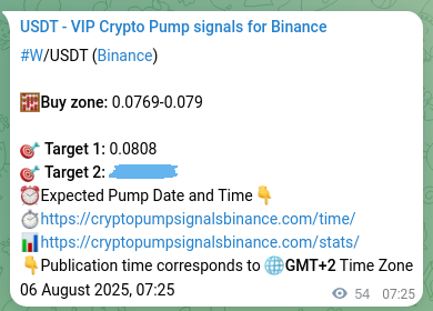 Validate algorithmic accuracy: W pump signal proof on Binance, 06 August 2025, 08:48 Algorithmic validation: W pump signal accuracy on Binance, 06 August 2025, 08:48