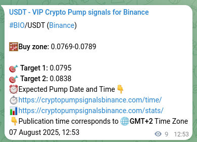 Check the BIO pump verification image from Binance, 07 August 2025, 13:06 BIO pump verification image from Binance, 07 August 2025, 13:06