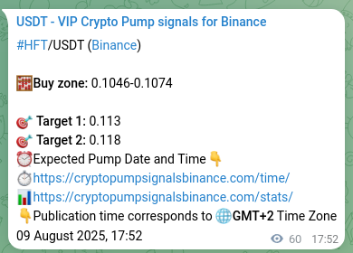 Binance trading signal proof for HFT pump, 09 August 2025, 19:31 Binance trading signal proof for HFT pump, 09 August 2025, 19:31