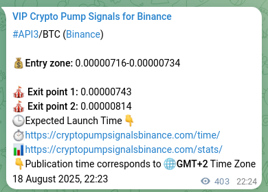 Trading authentication: Verify API3 signal on Binance, 19 August 2025, 09:35 Trading proof: API3 signal execution on Binance, 19 August 2025, 09:35