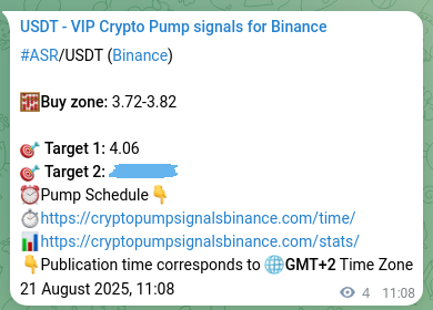 Binance trading signal proof for ASR pump, 21 August 2025, 11:16 Binance trading signal proof for ASR pump, 21 August 2025, 11:16