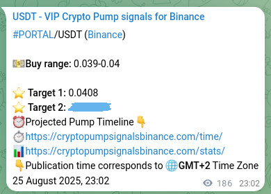 Real-time proof of PORTAL pump signal on Binance, 26 August 2025, 04:11 Real-time proof of PORTAL pump signal on Binance, 26 August 2025, 04:11