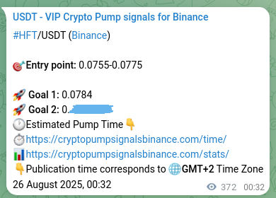 Confirm the Binance trading signal for HFT, 26 August 2025, 10:50 Binance trading signal verification for HFT, 26 August 2025, 10:50