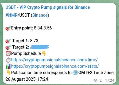 Verify signal integrity: NMR trading signal validation on Binance, 26 August 2025, 17:27 Success verification: NMR signal achievement proof on Binance, 26 August 2025, 17:27
