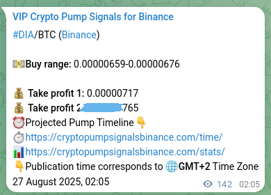 Signal accuracy review: DIA pump confirmation on Binance, 27 August 2025, 06:02 Trading verification: DIA signal accuracy on Binance, 27 August 2025, 06:02