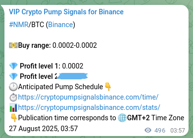 Trading accuracy verification: NMR signal on Binance, 27 August 2025, 17:45 Trading proof: NMR signal execution on Binance, 27 August 2025, 17:45