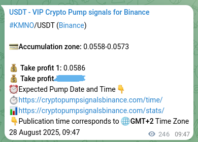 Explore the Binance signal proof for KMNO, 28 August 2025, 16:36 Binance signal proof for KMNO, 28 August 2025, 16:36