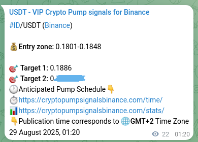 Check out the Binance pump signal proof for ID on 29 August 2025, 01:56 Binance pump signal proof for ID on 29 August 2025, 01:56
