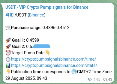 See the verification image for HEI pump signal on Binance at 29 August 2025, 13:43 Verification image for HEI pump signal on Binance at 29 August 2025, 13:43