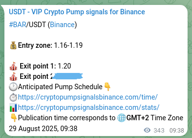 Watch the live proof of BAR pump signal on Binance, 29 August 2025, 19:07 Live proof of BAR pump signal on Binance, 29 August 2025, 19:07