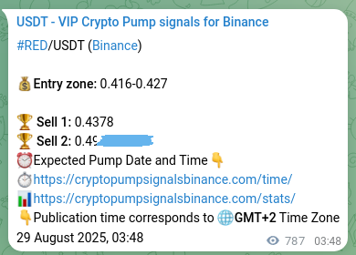 Explore the RED pump signal verification from Binance, timestamp: 30 August 2025, 01:38 RED pump signal verification from Binance, timestamp: 30 August 2025, 01:38