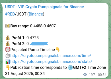Market signal verification: RED on Binance at 31 August 2025, 06:01 Market signal verification: RED on Binance at 31 August 2025, 06:01