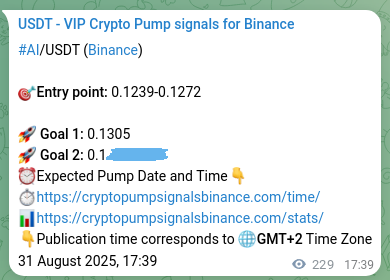 Confirm the Binance trading signal for AI pump, 31 August 2025, 23:58 Binance trading signal confirmation for AI pump, 31 August 2025, 23:58