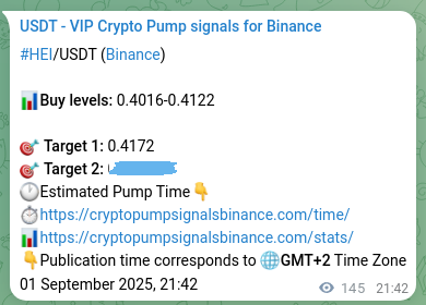 Authenticated proof of HEI's pump signal on Binance at 02 September 2025, 01:41 Authenticated proof of HEI's pump signal on Binance at 02 September 2025, 01:41