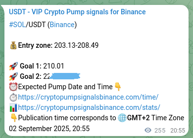 Explore the SOL pump signal verification from Binance, timestamp: 03 September 2025, 03:59 SOL pump signal verification from Binance, timestamp: 03 September 2025, 03:59